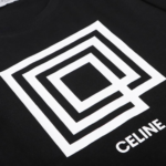 Celine T-Shirt with Show Invitation ‘Labyrinth’ Print