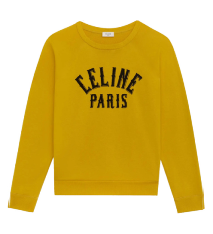 yellow-black-celine-paris-sweatshirt