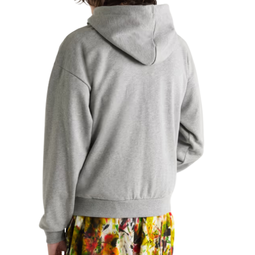 Printed Cotton-Blend Jersey Hoodie