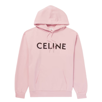 celine-homme-logo-print-cotton-jersey-hoodie-pink