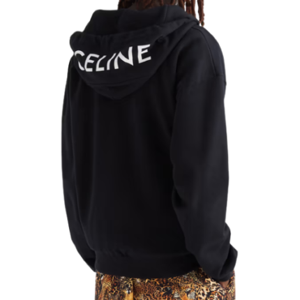 homme-logo-print-cotton-blend-jersey-zip-up-hoodie